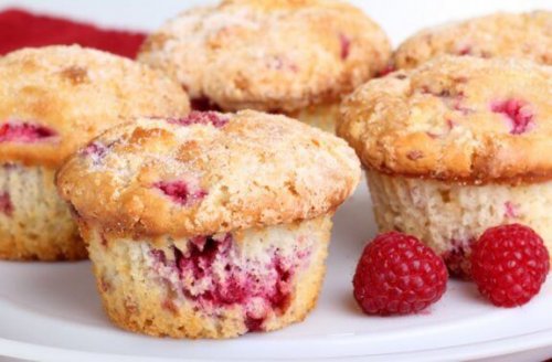 muffins med bær