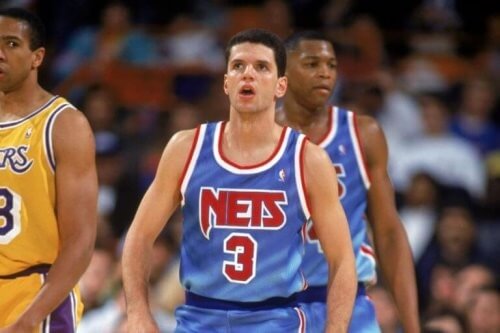Drazen spillede for New Jersey Nets indtil sin død