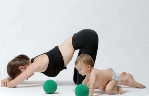 Træning efter fødslen kan få dig i form igen