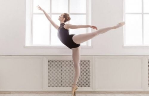 Pige danser ballet
