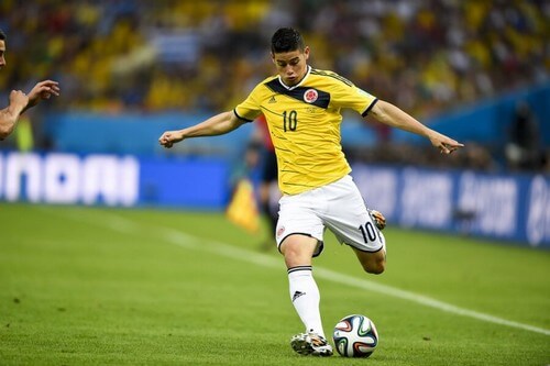 Fodboldspiller fra Colombia 
