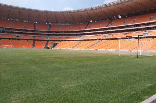 Soccer City ligger i Sydafrika 