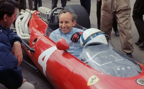 Surtees har kørt for Ferrari 