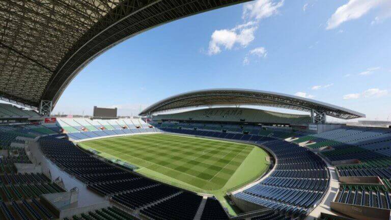 Saitama Stadium som et af de utrolige fodboldstadioner til de Olympiske Lege i Tokyo 2020