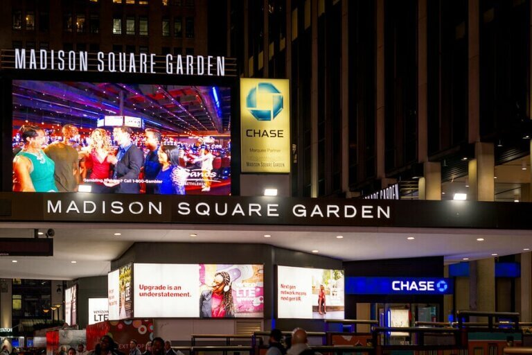 Besøg det mytiske Madison Square Garden
