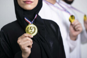Historier om kvindelige muslimske atleter