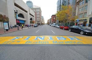 et af de bedste marathon i Boston