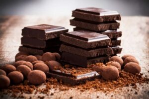 Magnesiumreiche Lebensmittel - dunkle Schokolade