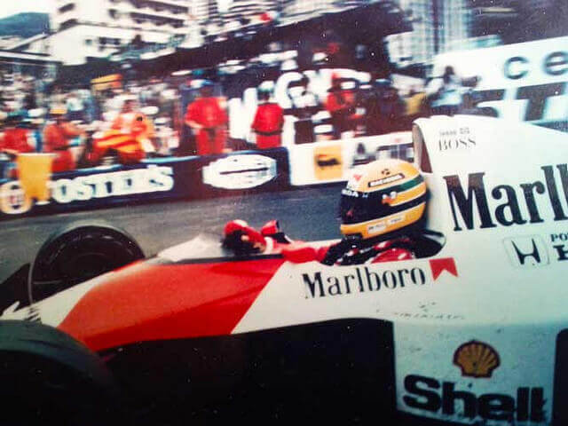 La rivalité de Senna et Prost.