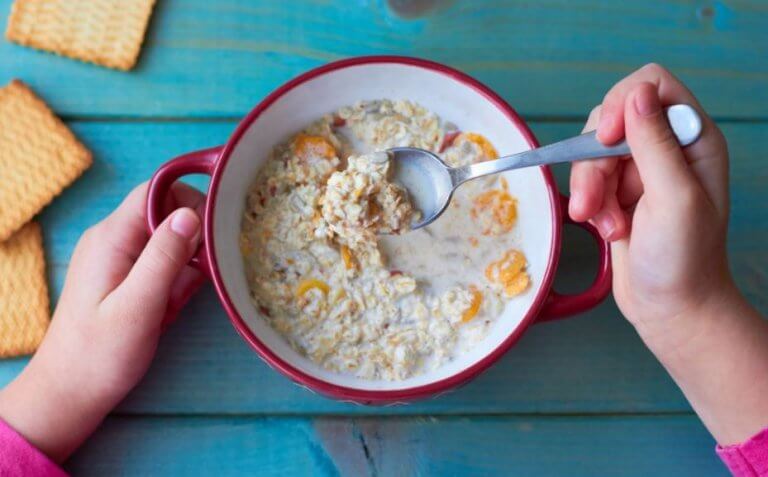 Du porridge pour le petit déjeuner