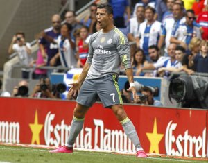Cristiano Ronaldo lors d'un match.