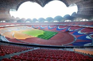 Stade du 1er Mai, le plus grand des stades du monde.
