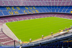 Le Camp Nou est l'un des plus grands stades d'Espagne.