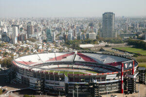 Le Monumental est le lieu où River Plate joue à domicile.