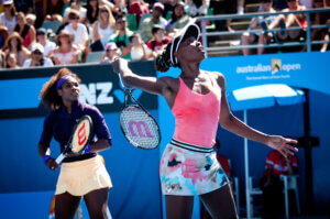 Venus et Serena Williams en doubles