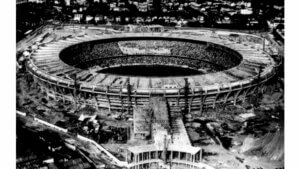 Le stade Maracana lors du mondial de 1950.