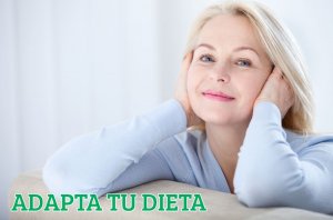 Dieta durante la menopausa.