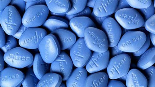 Le classiche pillole di viagra blu
