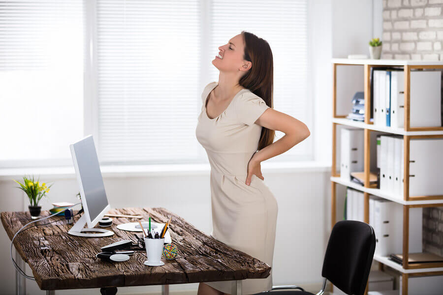 Mal di schiena a causa della sedentarietà