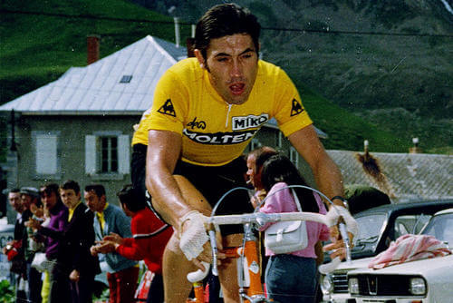 Eddy Merckx, tra i migliori ciclisti della storia