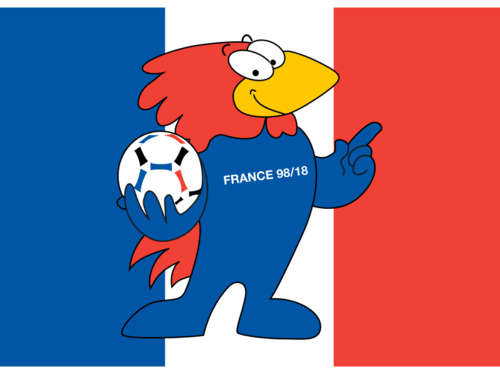 Footix gallo simbolo dei mondiali di Francia
