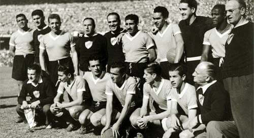 La squadra uruguaiana che vinse il Maracanazo.