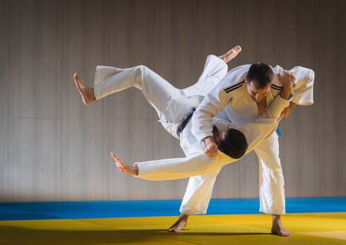 Il judo è uno degli sport di contatto.