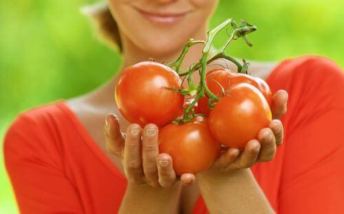 Supermat med få kalorier, vi snakker om tomater