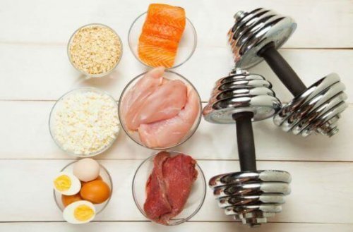 Matvarer for å bygge muskelmasse
