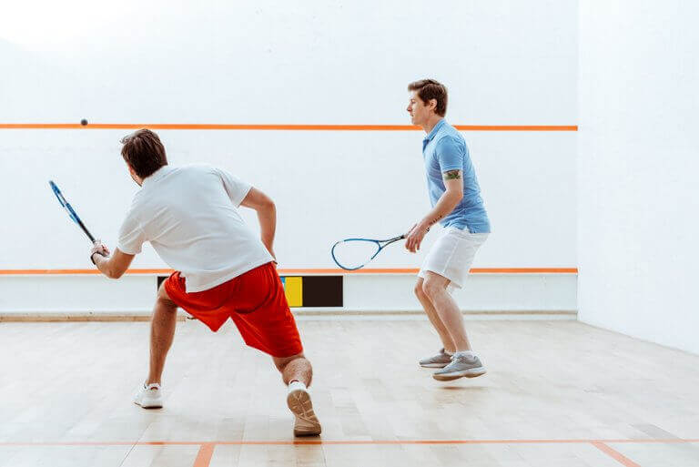 Idretter med rekkert: Squash. 