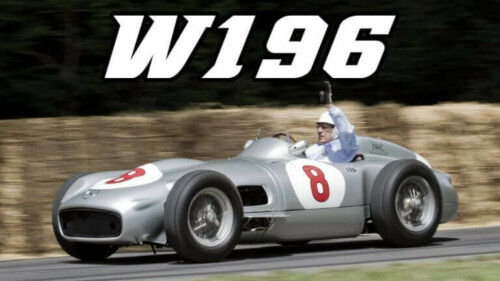 Mercedes de Fangio, en av de beste bilene i historien til Formel 1.