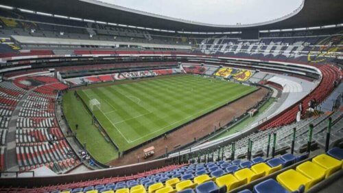 Azteca stadion der amerika og cruz azul er rivaler som deler et stadion. Bilde: AS México.