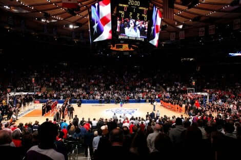 NBA-spill på Madison Square Garden