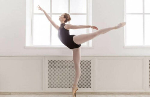 Houding van klassiek ballet