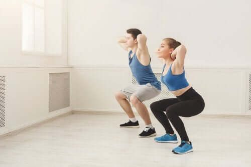 Functionele training met squats