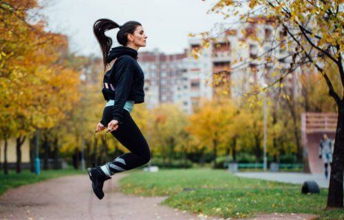 Skakanie na skakance to też ćwiczenia aerobowe