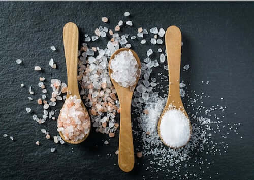 różne rodzaje soli