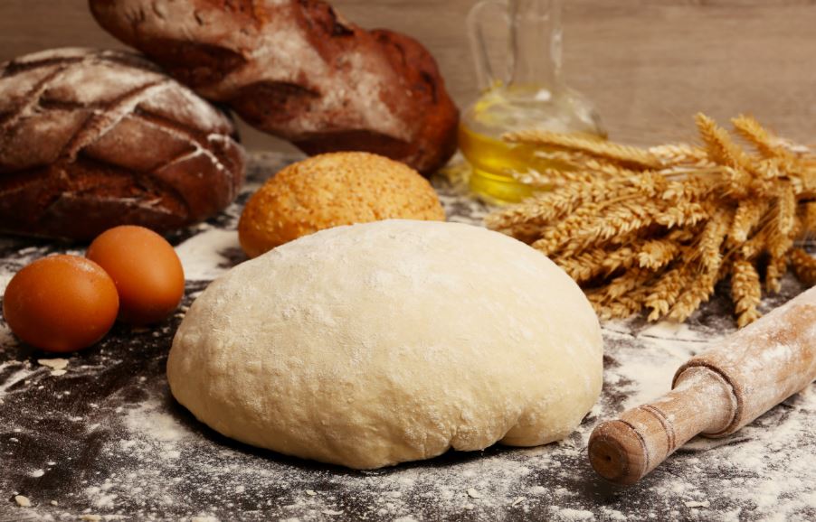 Farinha e massa para pão