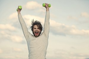 O esporte estimula a liberação de endorfinas