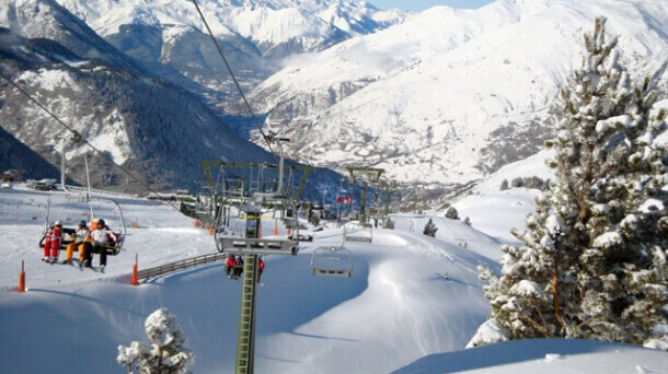 Baqueira Beret é uma das melhores pista de esqui da Espanha.