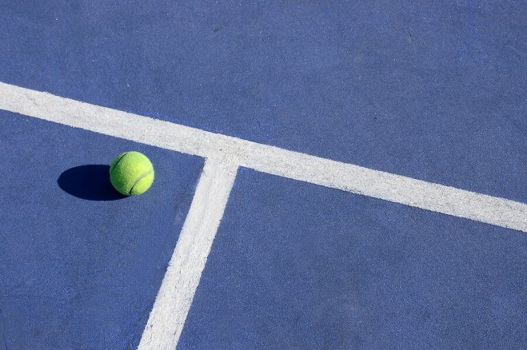 Características das diferentes quadras de tênis