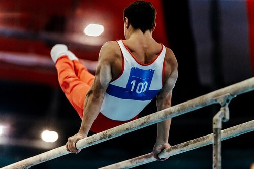 A ginástica artística é um dos esportes que estiveram presentes em todas as edições dos Jogos Olímpicos