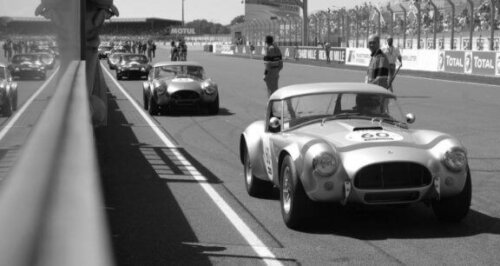 Le Mans yarışı eski fotoğraf