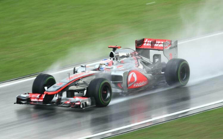 Yağmurdaki En İyi F1 Yarışları