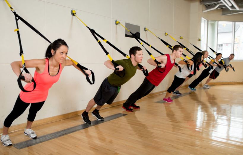 People Using the TRX System