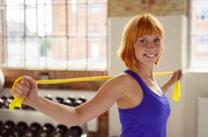 Seven Shoulder Exercises Using an Elastic Band