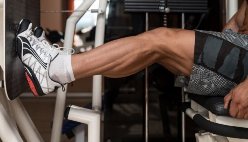 calf raises leg press machine