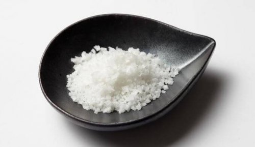 Salt as a food additive.