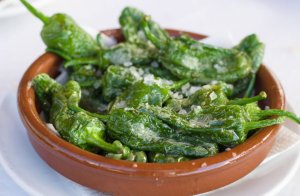 Padron-style peppers