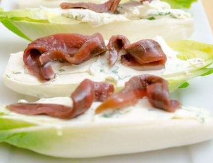 endives with cheese and anchovies